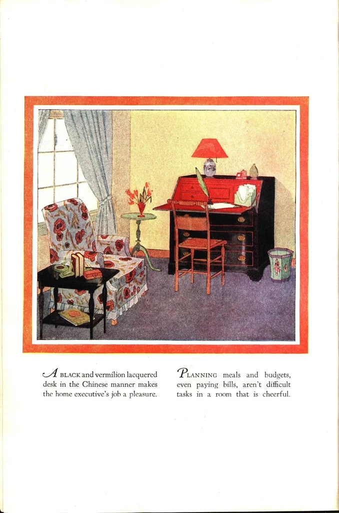An illustration from The guide book of painting and varnishing., 1929, leaf 21
