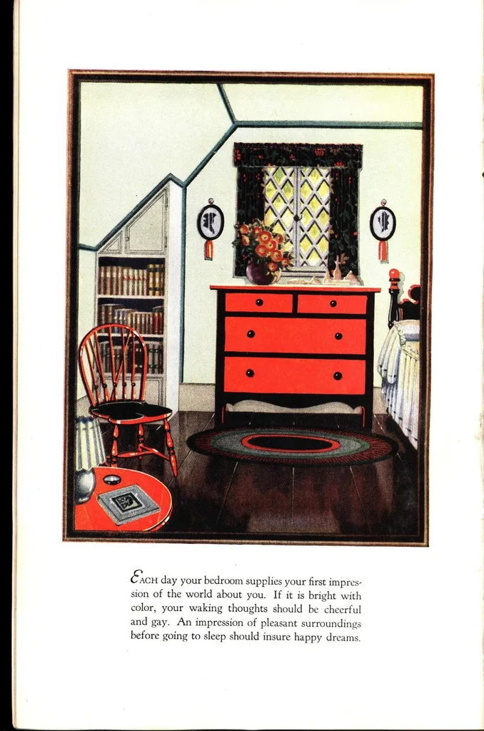 An illustration from The guide book of painting and varnishing., 1929, leaf 33