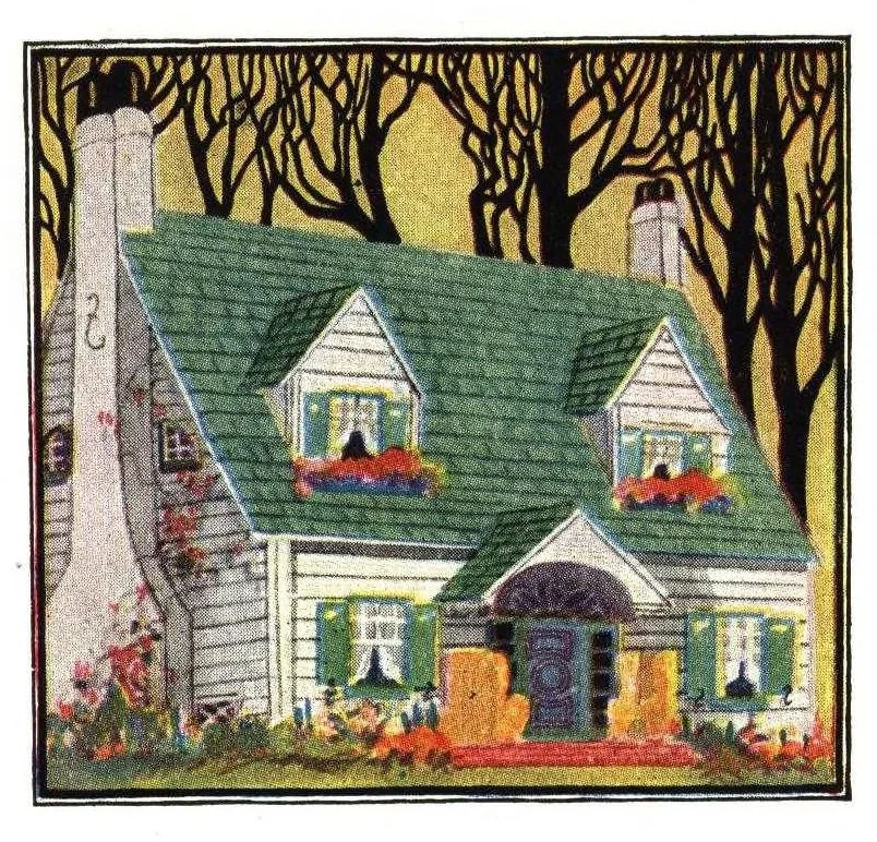 An illustration from The guide book of painting and varnishing., 1929, leaf 54