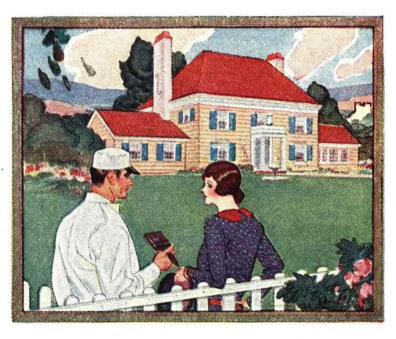 An illustration from The guide book of painting and varnishing., 1929, leaf 71