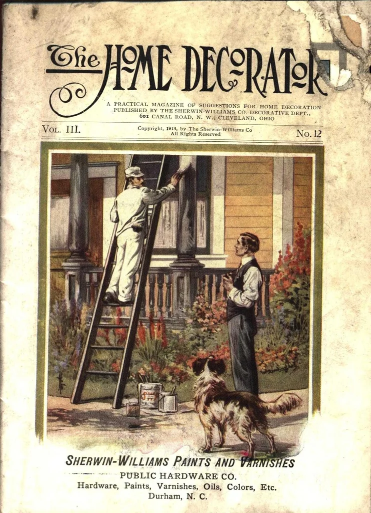 An illustration from The home decorator: vol. iii, no. 12., 1913, leaf 0