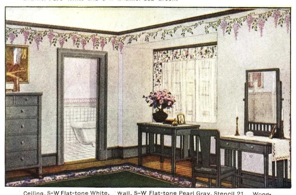 An illustration from The home decorator: vol. iii, no. 12., 1913, leaf 24