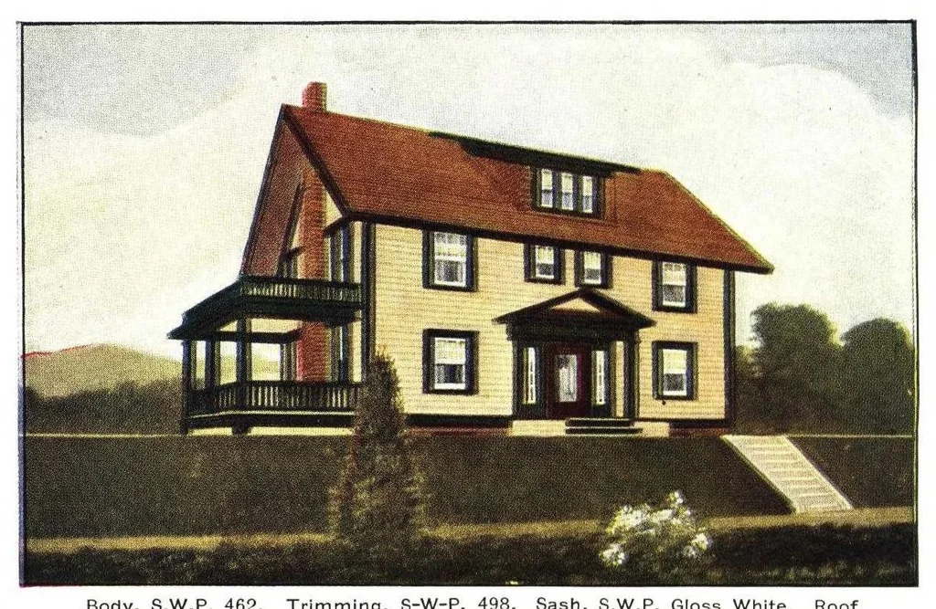 An illustration from The home decorator: vol. iii, no. 12., 1913, leaf 7
