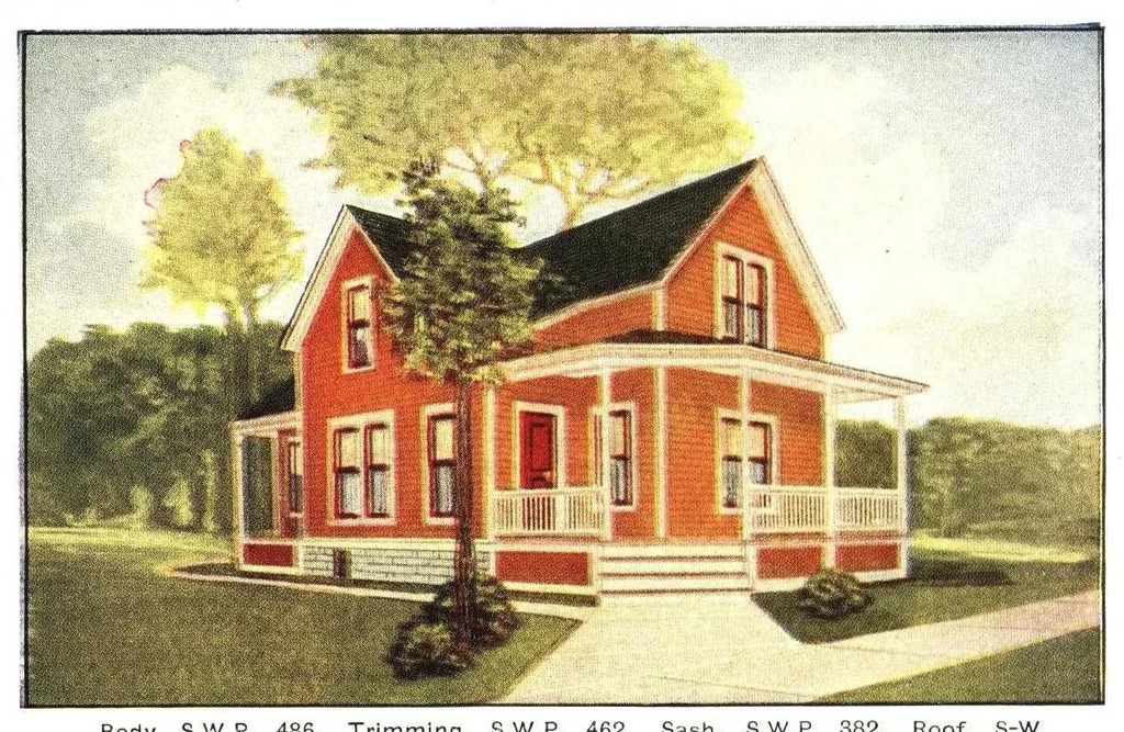 An illustration from The home decorator: vol. iii, no. 12., 1913, leaf 7