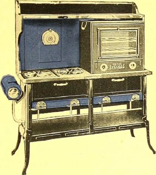 An illustration from The Household Helper and Catalogue of Florence Automatic Oil Stoves : Recipes & Practical Suggestions for the Home, 1920, leaf 14