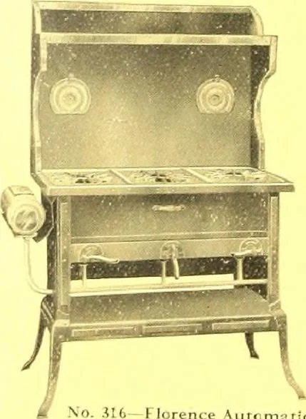 An illustration from The Household Helper and Catalogue of Florence Automatic Oil Stoves : Recipes & Practical Suggestions for the Home, 1920, leaf 5