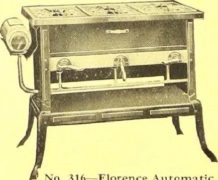An illustration from The Household Helper and Catalogue of Florence Automatic Oil Stoves : Recipes & Practical Suggestions for the Home, 1920, leaf 9