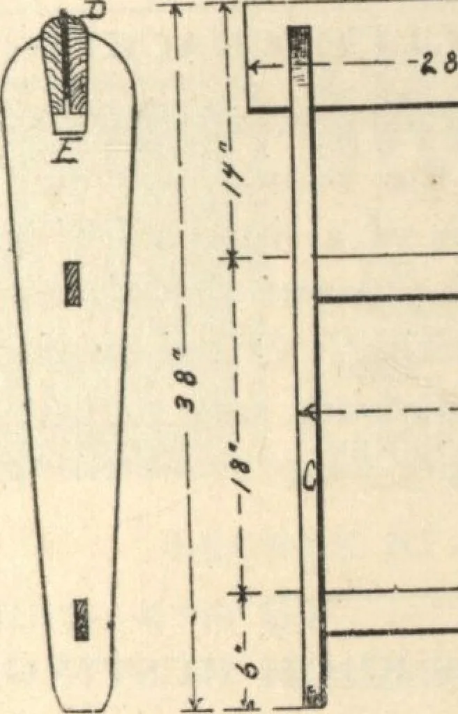 An illustration from The practical carpenter, vol. IV, no. 1, 1906, leaf 10