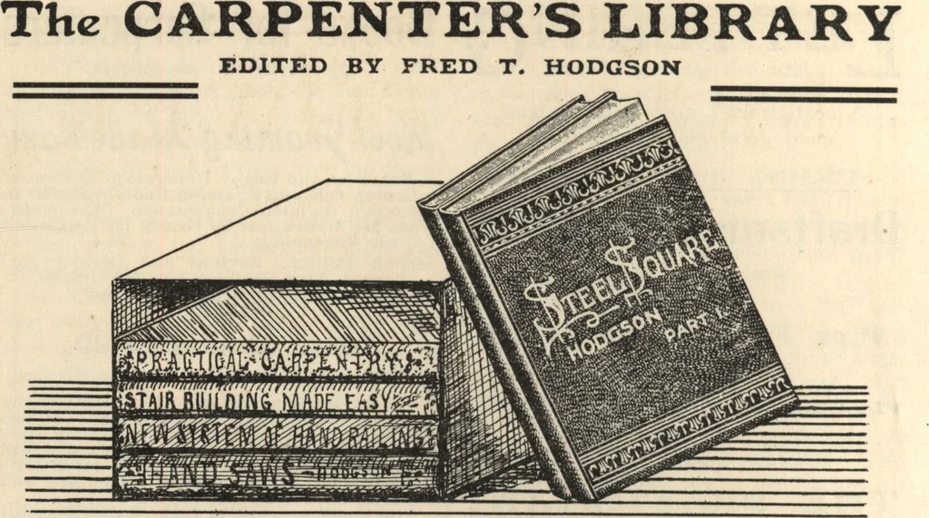 An illustration from The practical carpenter, vol. IV, no. 1, 1906, leaf 13