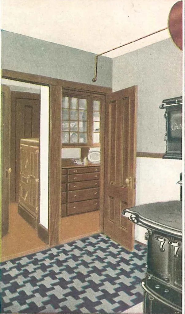 An illustration from The inviting home., 1918, leaf 13