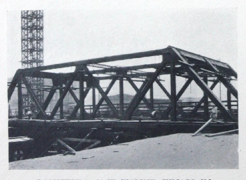 An illustration from Steel preservative paints : prevent corrosion induced by acids, alkalis, moisture and other rust-producing agencies., 1926, leaf 10