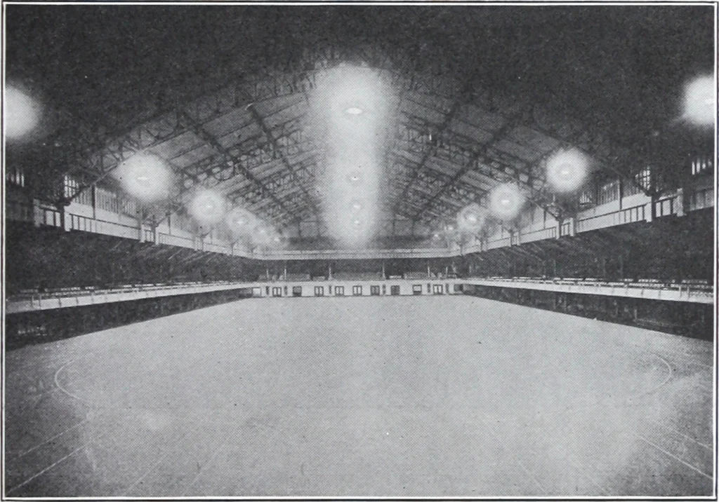 An illustration from The lighting of armories and gymnasiums / information compiled by A.L. Powell and A.B. Oday., 1920, leaf 2