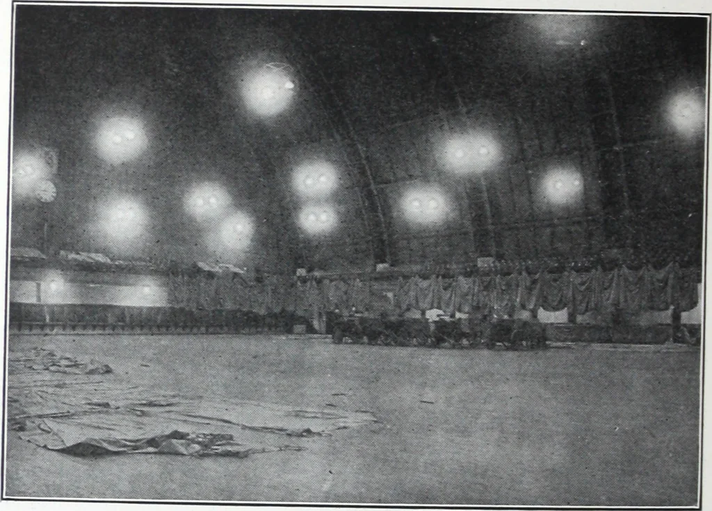 An illustration from The lighting of armories and gymnasiums / information compiled by A.L. Powell and A.B. Oday., 1920, leaf 3