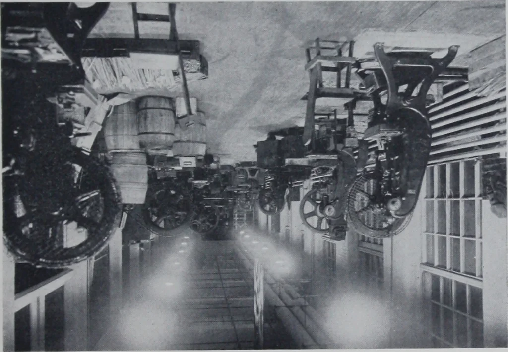 An illustration from The lighting of metal working plants / Information compiled by A.L. Powell., 1921, leaf 10