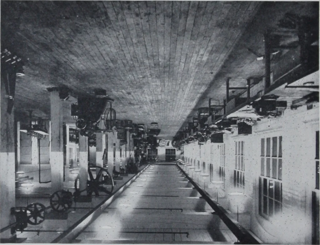 An illustration from The lighting of metal working plants / Information compiled by A.L. Powell., 1921, leaf 13