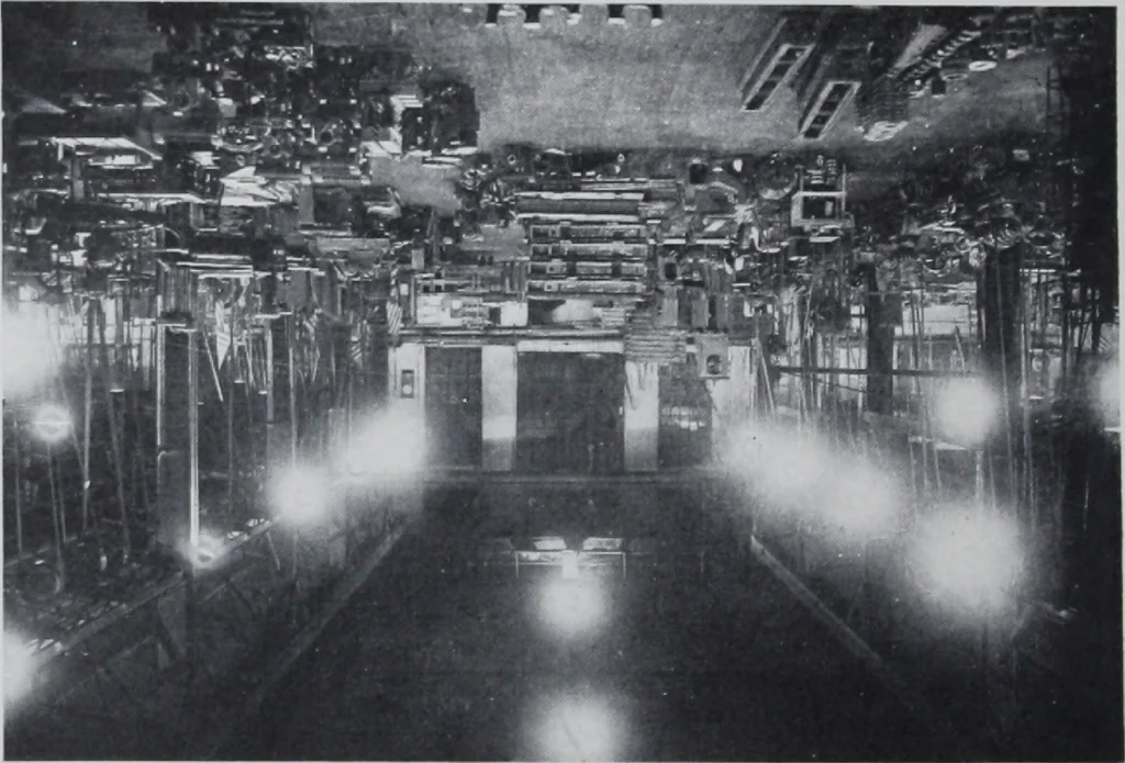 An illustration from The lighting of metal working plants / Information compiled by A.L. Powell., 1921, leaf 15