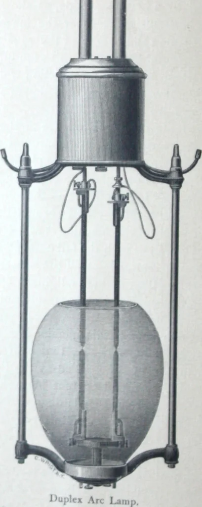 An illustration from The Maxim Electric Light and Power Co., Philadelphia., 1882, leaf 15