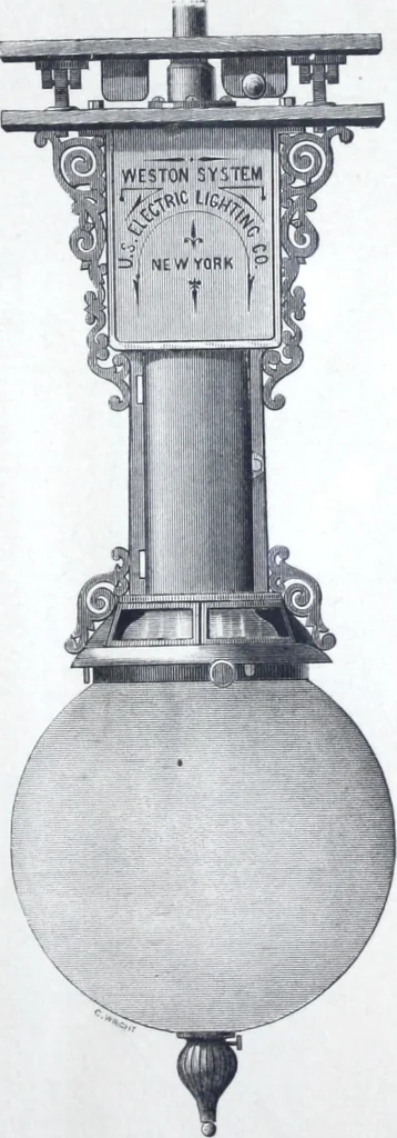 An illustration from The Maxim Electric Light and Power Co., Philadelphia., 1882, leaf 16
