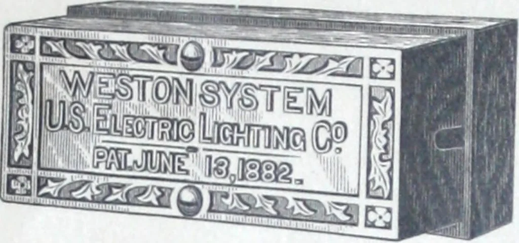 An illustration from The Maxim Electric Light and Power Co., Philadelphia., 1882, leaf 25