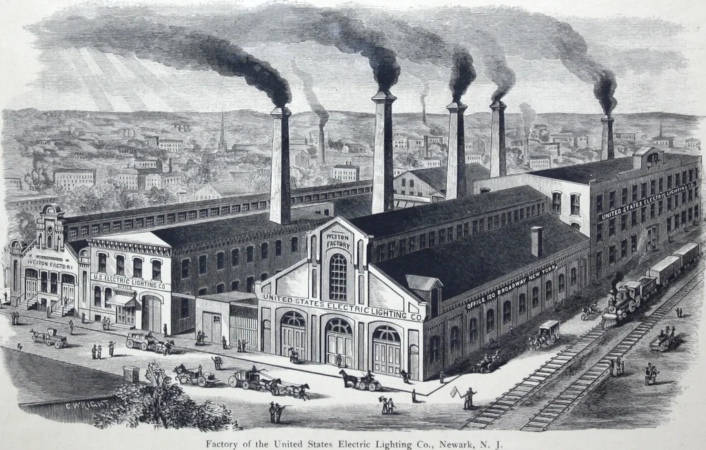 An illustration from The Maxim Electric Light and Power Co., Philadelphia., 1882, leaf 8