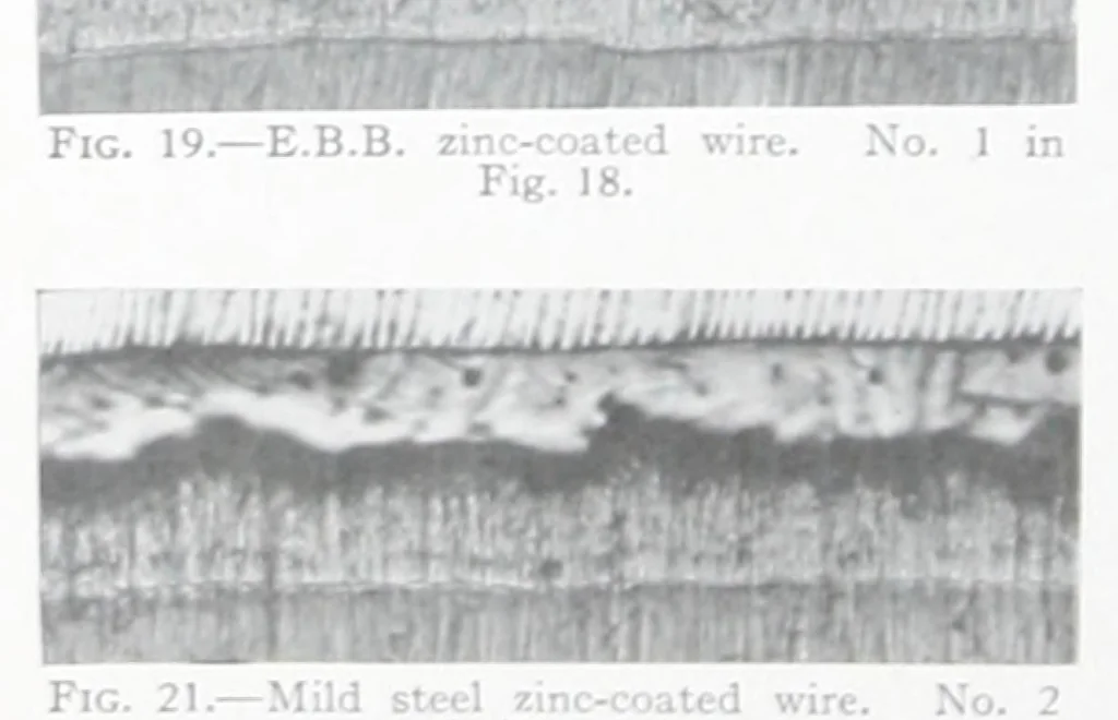 An illustration from The microstructure of zinc coatings / by W.H. Finkeldey., 1927, leaf 11