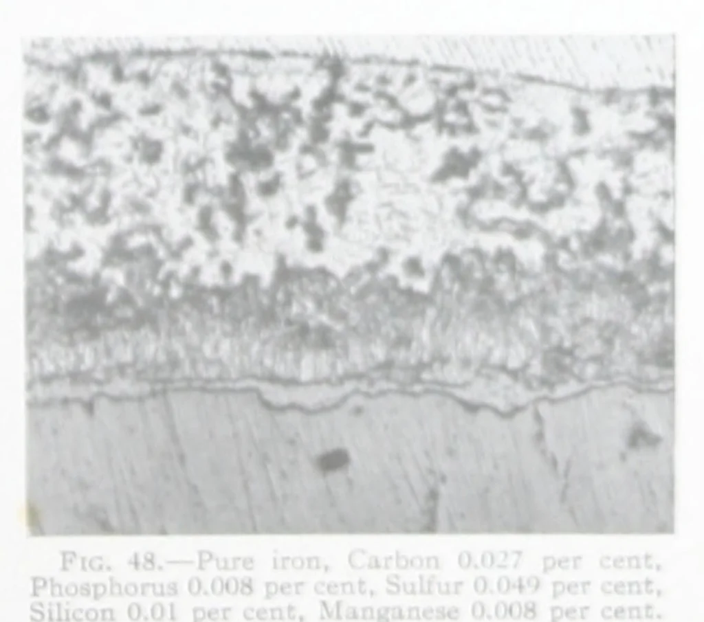 An illustration from The microstructure of zinc coatings / by W.H. Finkeldey., 1927, leaf 14