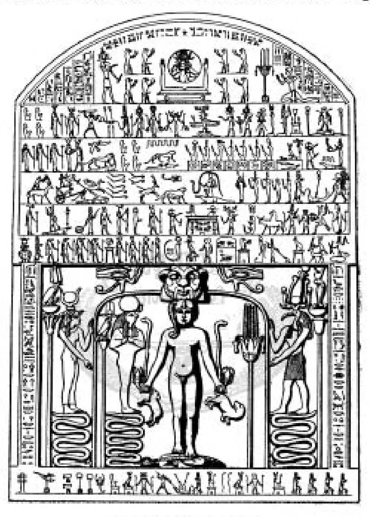 An illustration from The Mysteries & Secrets Of Magic, 1927, leaf 77
