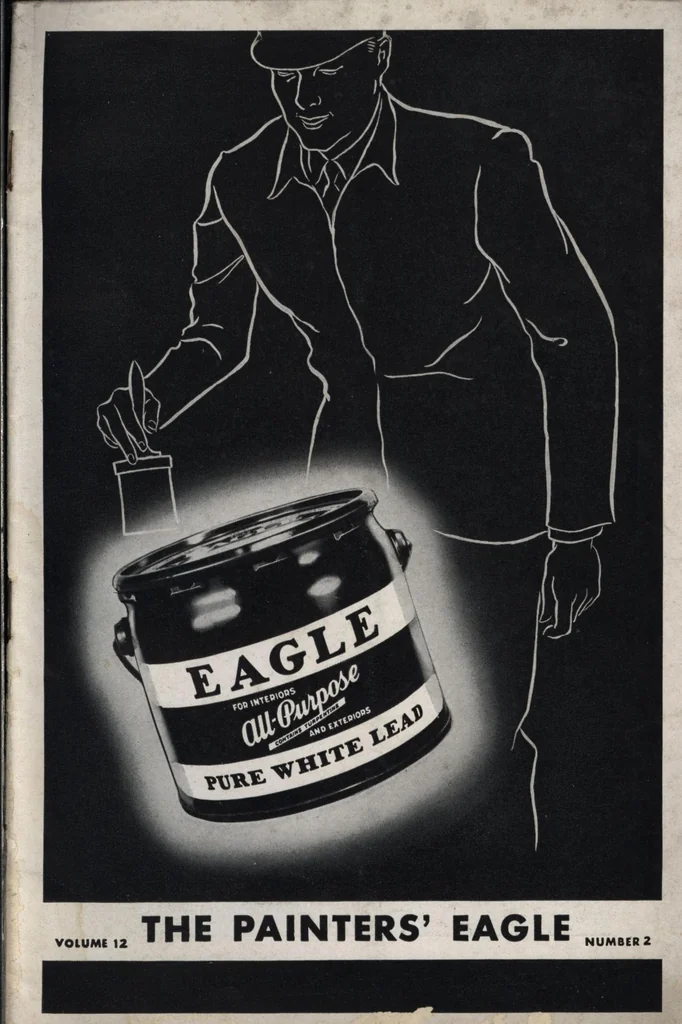 An illustration from The painter's eagle: volume 12, number 2., 1930, leaf 0