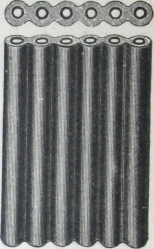 An illustration from The Standard Underground Cable Company manufacturers of telegraph, telephone and electric light cables ..., 1884, leaf 15