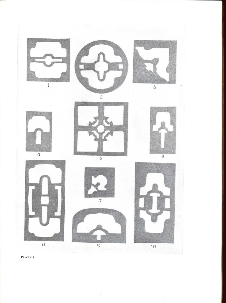 An illustration from The use of the plant in decorative designs., 1912, leaf 10