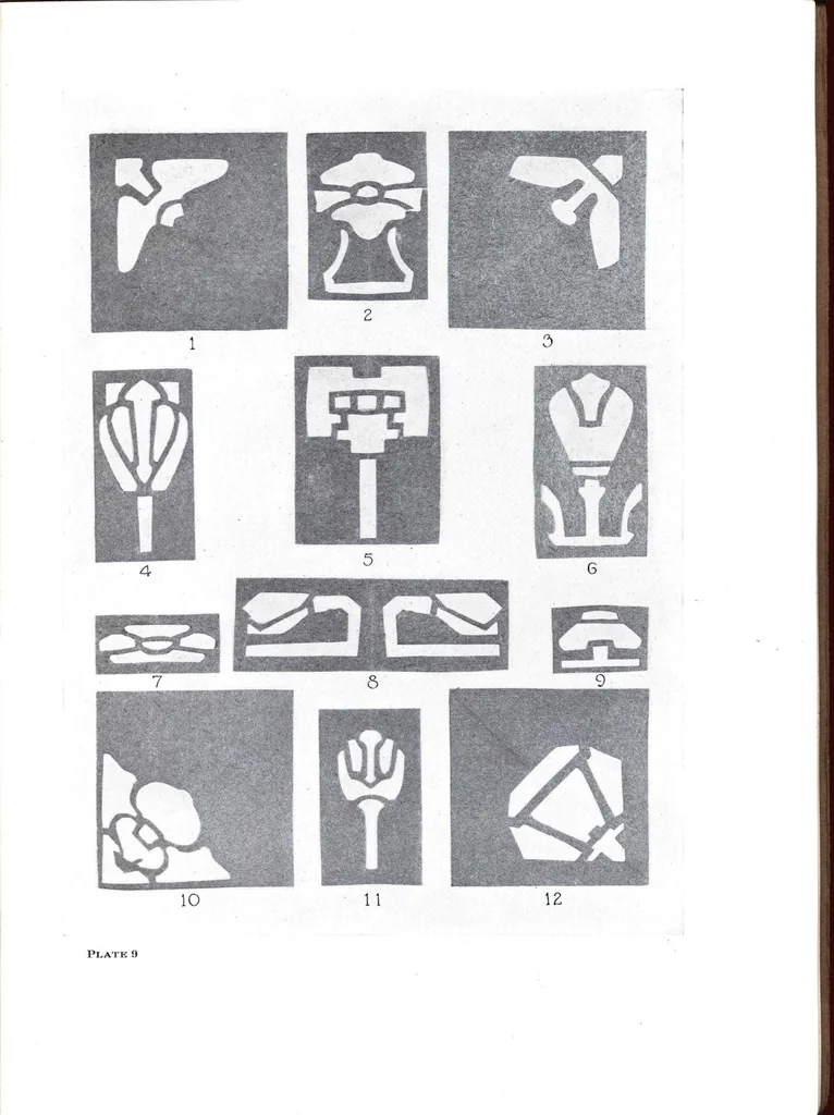 An illustration from The use of the plant in decorative designs., 1912, leaf 20