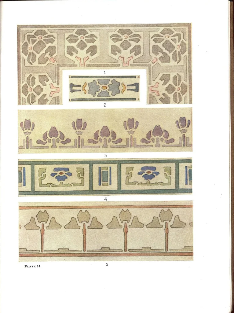 An illustration from The use of the plant in decorative designs., 1912, leaf 30