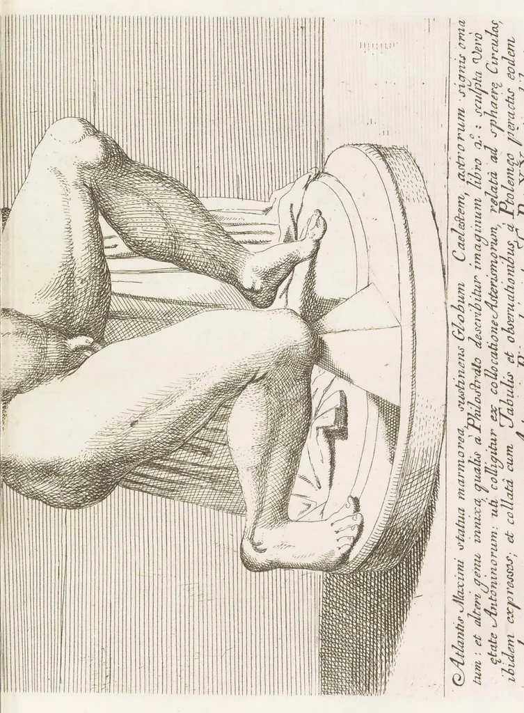 An illustration from Thesaurus gemmarum antiquarum astriferarum quae e compluribus dactyliothecis selectae aereis tabulis CC. insculptae observationibus inlustrantur adiectis parergis LX. Atlante Farnesiano prolegomenis. Diatribis III. Dissertationibu​s XV. et indicibus. Volumen II, 1750, leaf 442