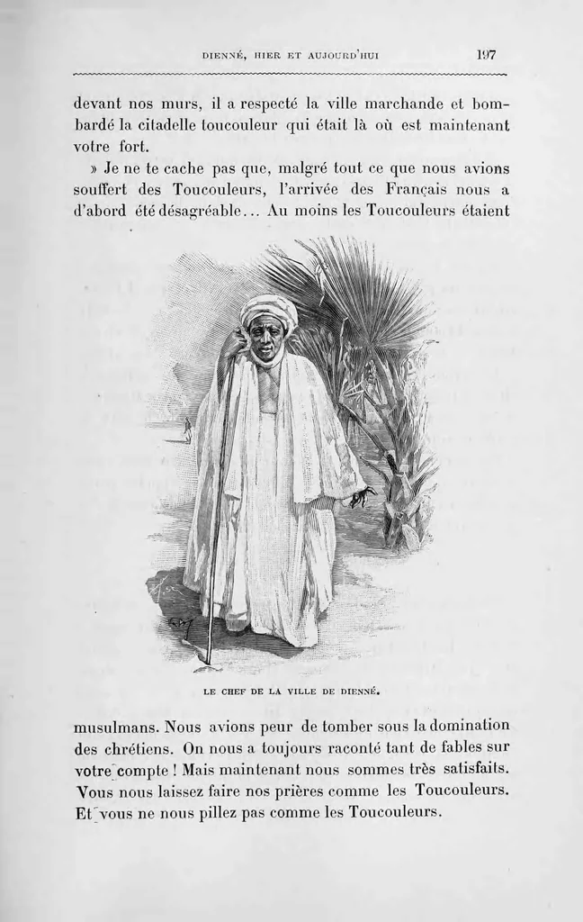 An illustration from Tombouctou la mystérieuse, 1897, leaf 213