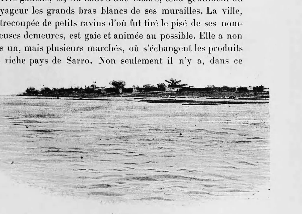 An illustration from Tombouctou la mystérieuse, 1897, leaf 97