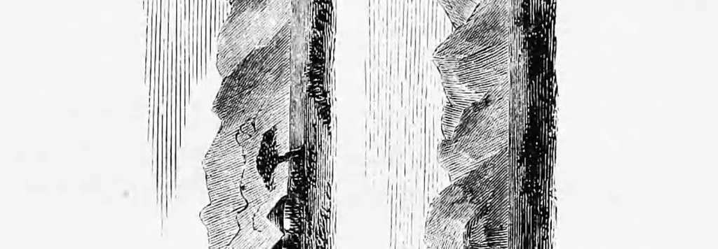 An illustration from Travels and discoveries in North and Central Africa. Being a journal of an expedition undertaken under the auspices of H.B.M.'s government, in the years 1849-1855, 1857, leaf 135