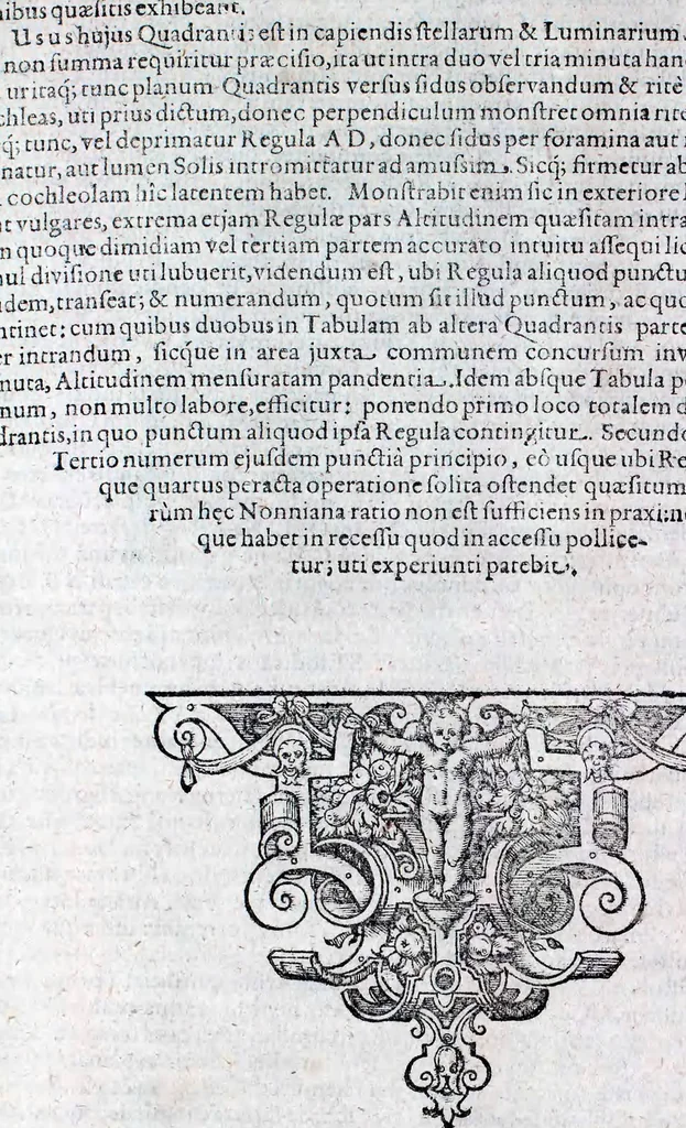 An illustration from Tychonis Brahe Astronomiæ instauratæ mechanica, 1602, leaf 14