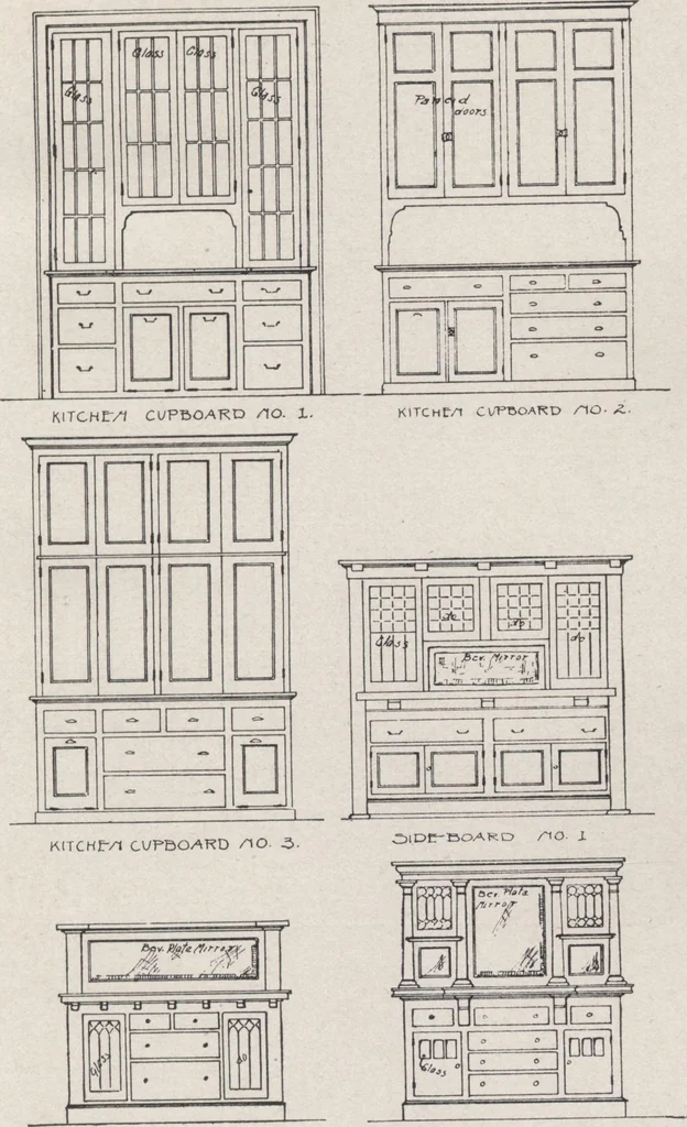 An illustration from Construction of dwelling houses and bungalows, 1913, leaf 12