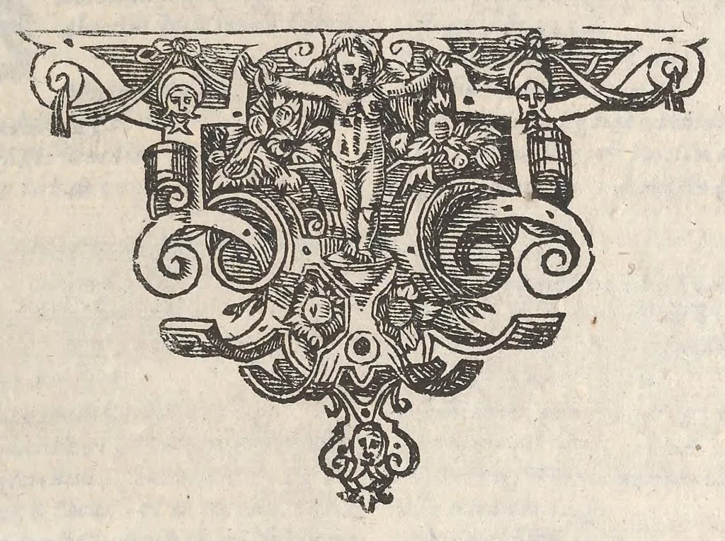 An illustration from Ulyssis Aldrovandi ... Serpentum, et draconum historiæ libri duo, 1640, leaf 445