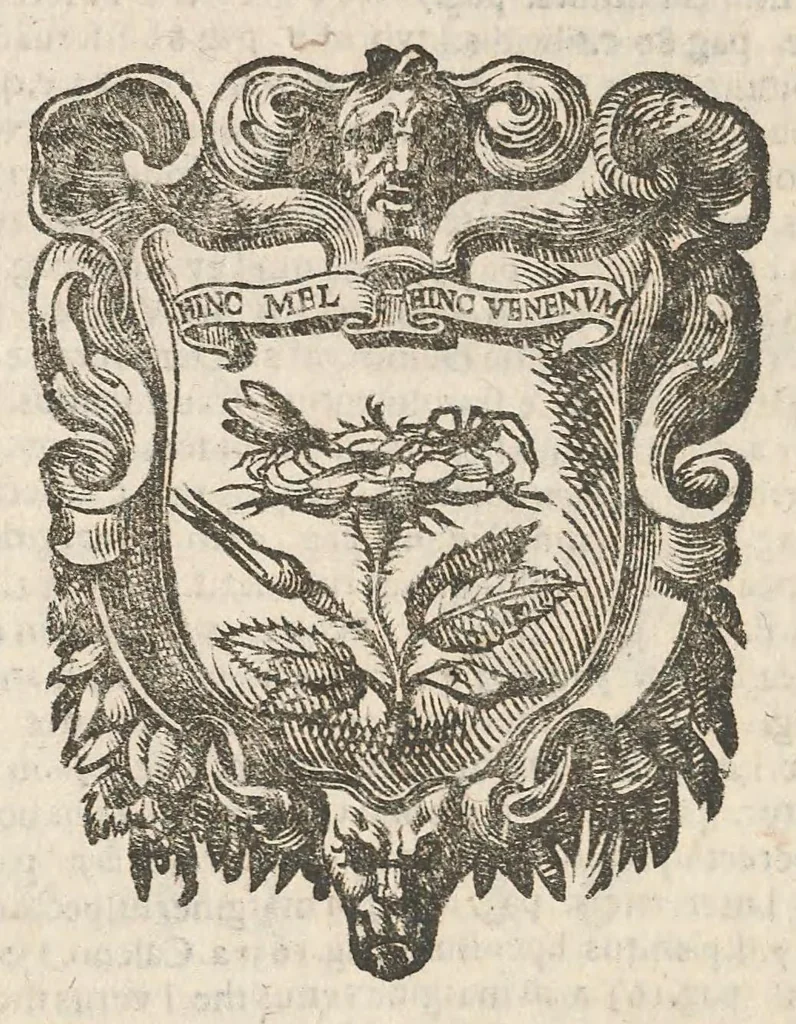An illustration from Ulyssis Aldrovandi ... Serpentum, et draconum historiæ libri duo, 1640, leaf 476