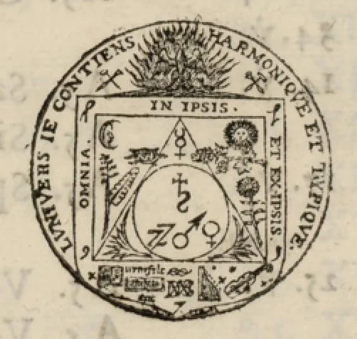 An illustration from Meslanges de sujets chrestiens, cantiques, litanies et motets. Mis en musique, à 2, 3, 4, & 5 parties, avec une Basse-continuë. Dediez à Madame la Duchesse d'Orleans. Par Estienne Moulinié de Languedoc, chef ordinaire de la musique de Son Altesse Royale Monseigneur le Duc d'Orleans. Basse., 1658, leaf 89