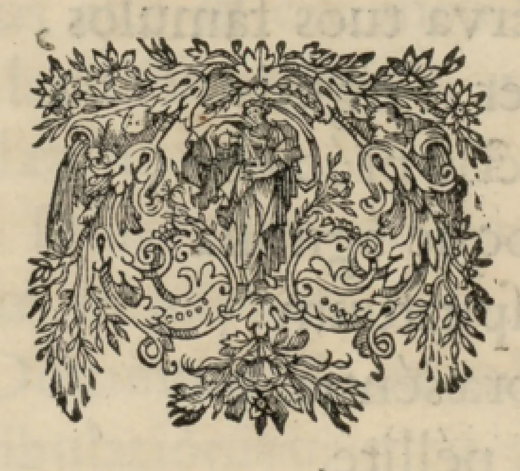 An illustration from Motets et elevations pour la chapelle du Roy, imprimez par l'ordre de Sa Majesté. Quartier d'avril, may, & juin 1686., 1686, leaf 41