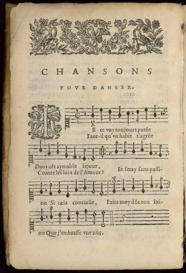 An illustration from Les equivoques du sieur de Chancy., 1640, leaf 11