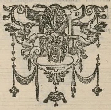 An illustration from Les equivoques du sieur de Chancy., 1640, leaf 50
