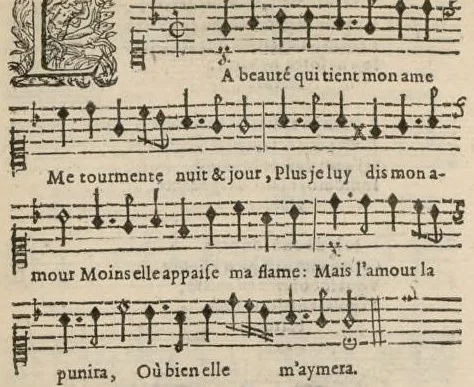 An illustration from Les equivoques du sieur de Chancy., 1640, leaf 65