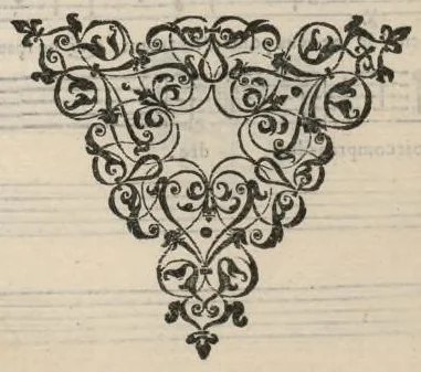 An illustration from II. Livre des equivoques du sieur de Chancy, maistre de la musique de la chambre du Roy., 1647, leaf 64