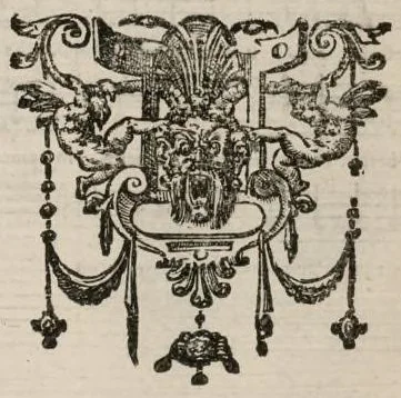 An illustration from III. Livre des chansons du sieur de Chancy, maistre de la musique de la chambre du Roy., 1649, leaf 20