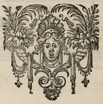 An illustration from III. Livre des chansons du sieur de Chancy, maistre de la musique de la chambre du Roy., 1649, leaf 32