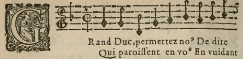 An illustration from III. Livre des libertez d'André de Rosiers sieur de Beaulieu., 1651, leaf 65