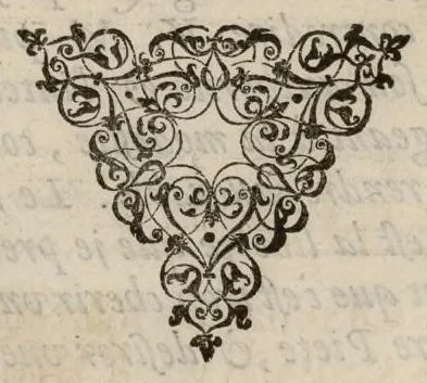 An illustration from Aeternae Henrici magni, gallorum, navarrorumque Regis potentissimi, ac Clementissimi memoriae. Et Ludovici justi : eius filii. Gallorum, navarrorumque Regis christianissimi, atque inuictissimi. Nicolaus Formé, regiae musicae praefectus. Missam hanc duobus choris ac quatuor voc. compositam, vovet et consecrat. Secundus chorus. Tenor., 1638, leaf 9